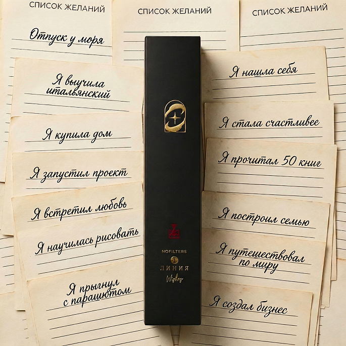 картинка Набор свечей 1 ЛИНИЯ. WISHES (Желания) 